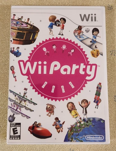 Wii Party (Nintendo Wii, 2010) - Brand New Factory Sealed - Complete In Box CIB