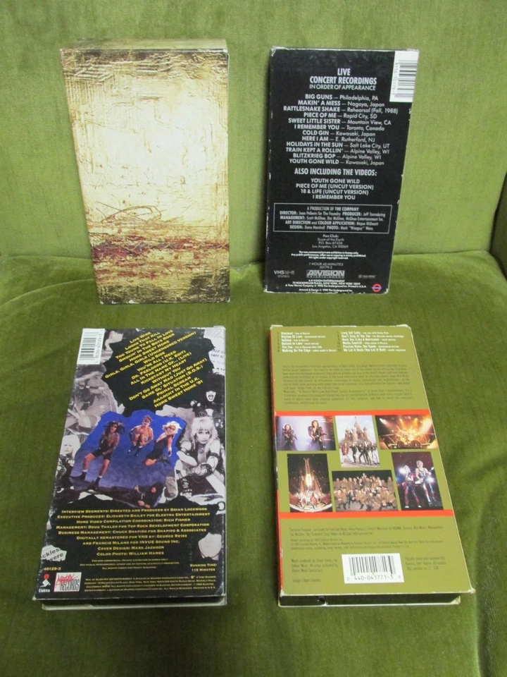Rock Music Video VHS Lot - Image 2 of 3