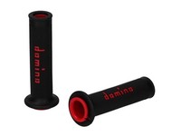 Domino Xtreme Lenker Griffe Offen Schwarz/Rot