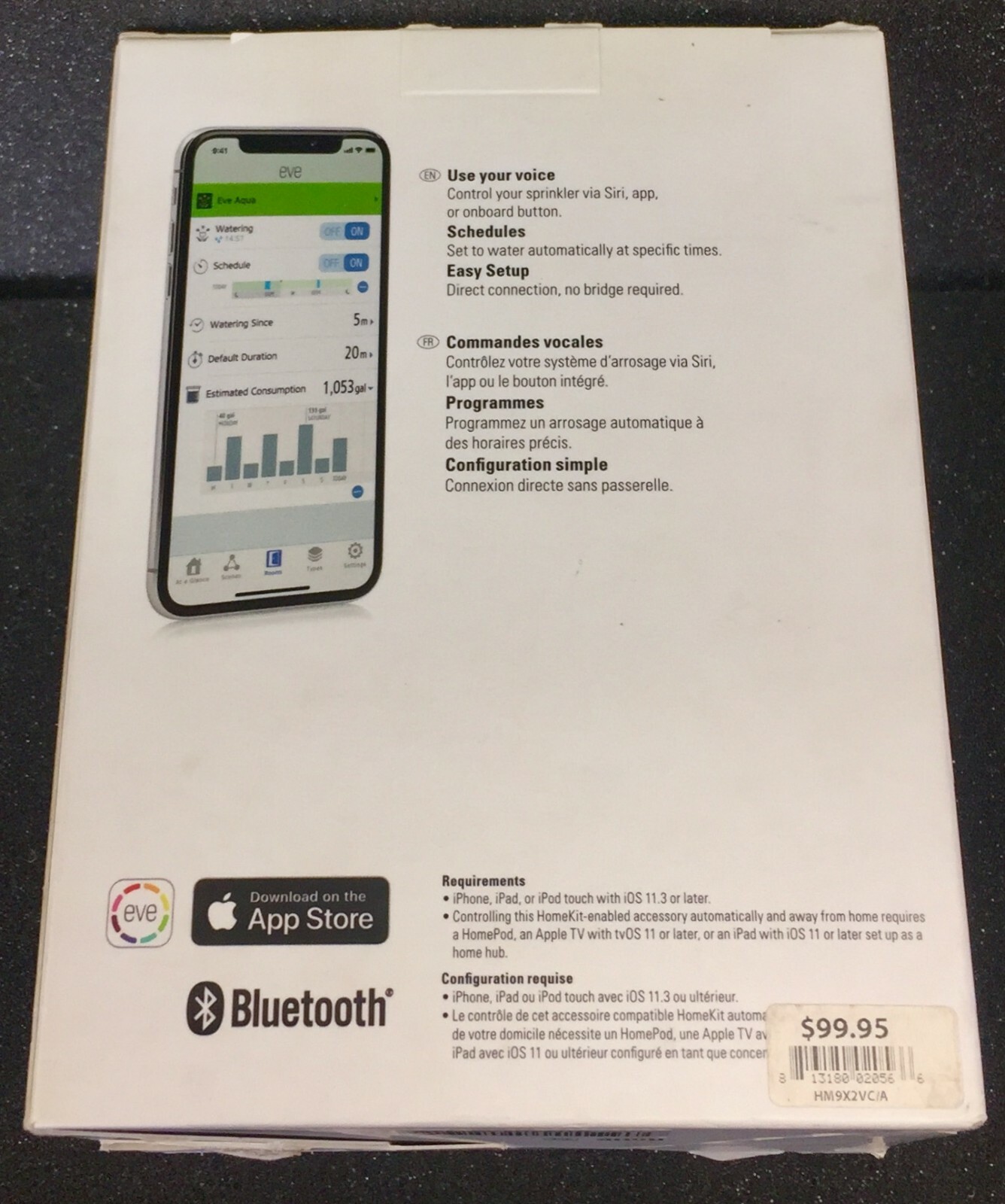 eve aqua google home