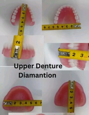 Pre Design Denture Full Set Upper & Lower 