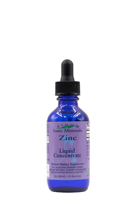 Eidon Ionic Minerals Zinc Supplement Concentrate 2 oz. for Immune Support