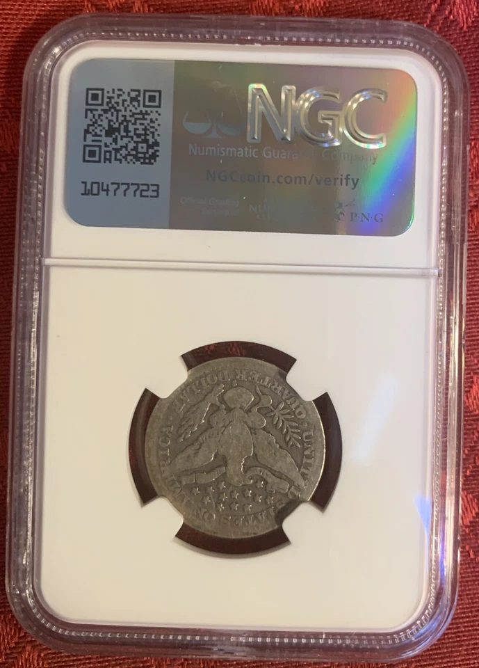 1908 S BARBER QUARTER - NGC G 4 - Image 4 of 4