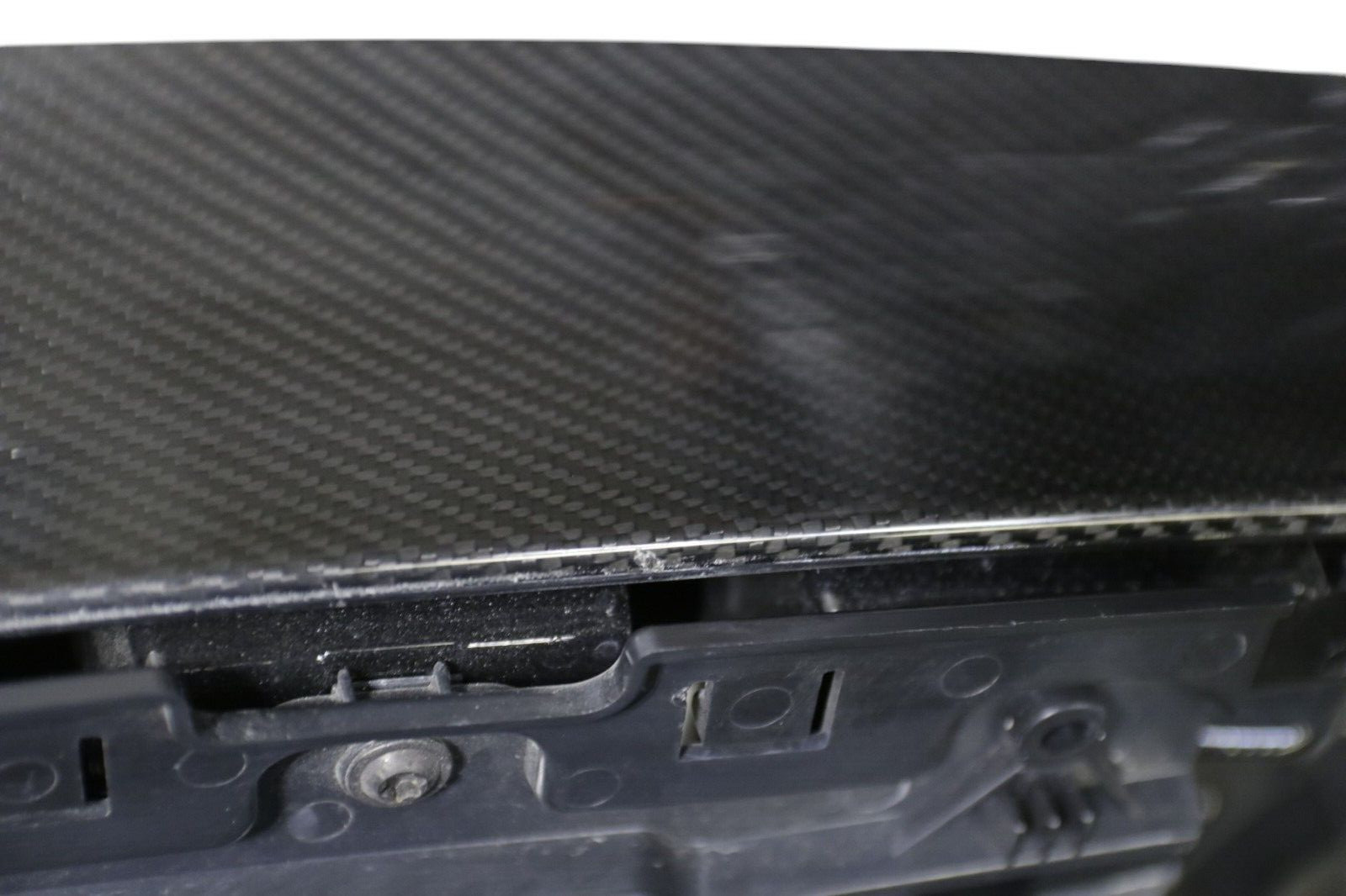 McLaren 600LT Rear Upper Carbon Fiber Bumper Insert Panel 2019 2020 OEM