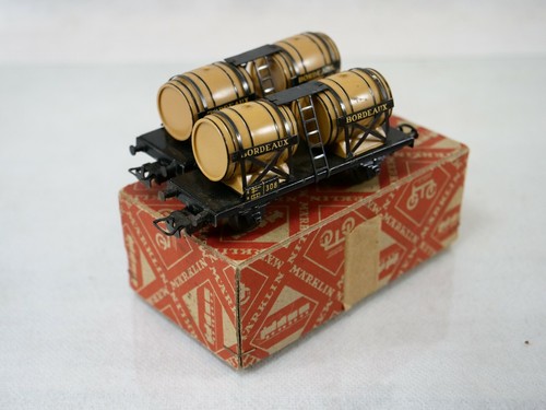 Märklin Nr. 308 Konvolut 2 Blitztransportwagen Bordeaux neu in Box HO - Bild 5 von 10