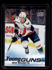 2019-20 Upper Deck Young Guns Beck Malenstyn Rookie #480 Washington Capitals