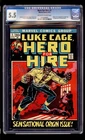 Hero For Hire #1 1972 CGC 5.5 FN- OW/W High Definition Scans**