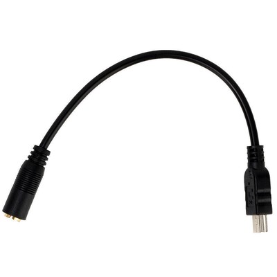 Mini USB to 3.5mm Three Pole Audio Jack Microphone Adapter Cable for