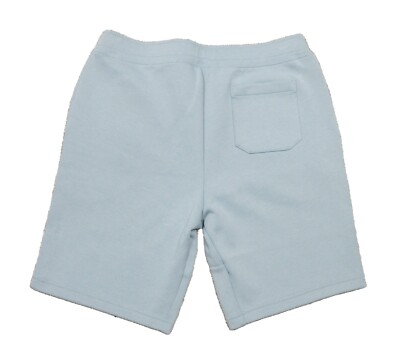Polo Ralph Lauren Men's Light Blue Solid Double Knit Shorts | eBay