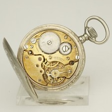 Rare Antique Pocket Watch Men's no fusee duplex chronometer no repeater RAR