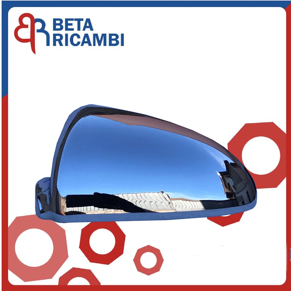 Calotte Cromate Smart ForTwo 451 da 2007> Calotta Specchio Retrovisore Lucide  - Immagine 4 di 4