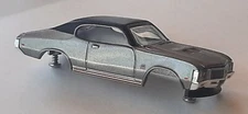 New Auto World 1972 Silver Buick GS Thunderjet HO Slot Car Body Fit Aurora Dash