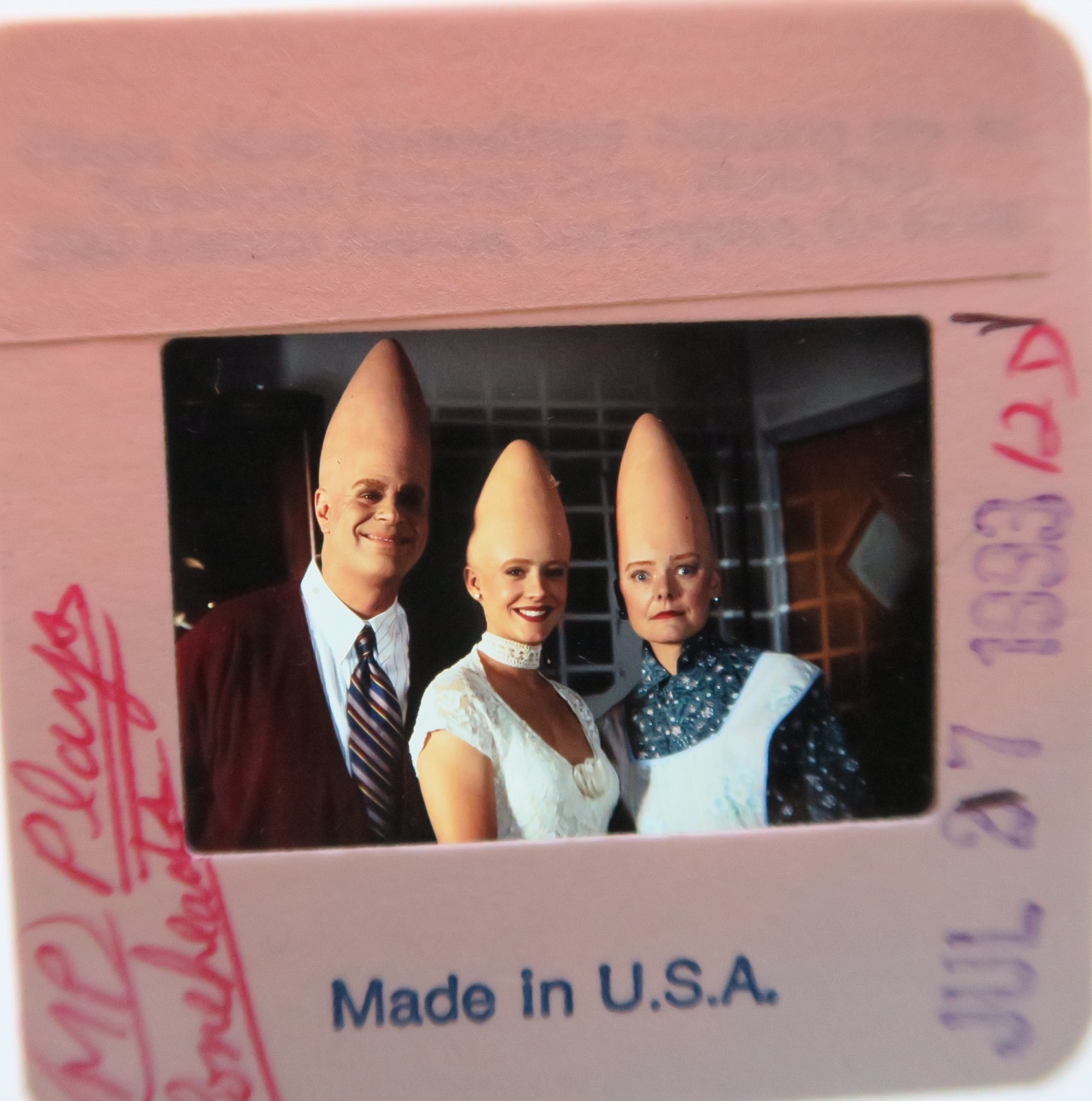 CONEHEADS CAST Dan Aykroyd Jane Curtin Robert Knott Phil Hartman 1993