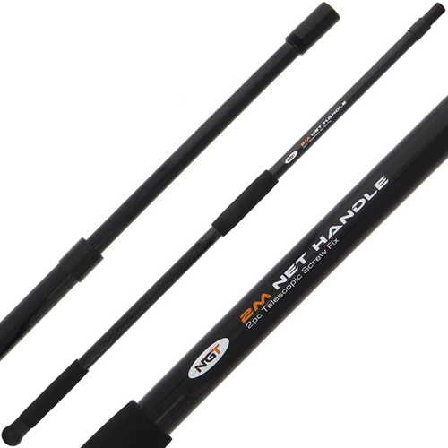 2M LANDING NET HANDLE NGT SCREWFIX STRONG WITH FOAM GRIPS CARP FISHING