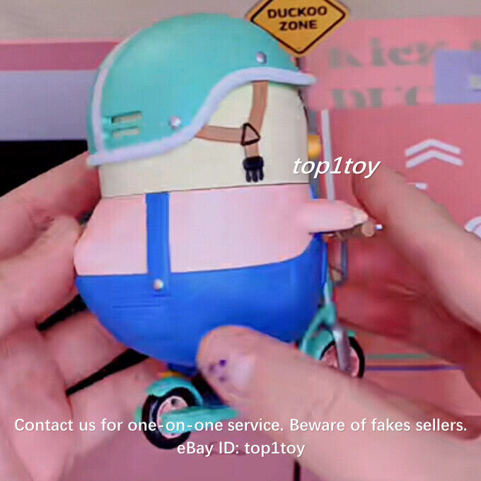 POP MART x DUCKOO Duckoo Kick Scooter Limited Art Toy | eBay