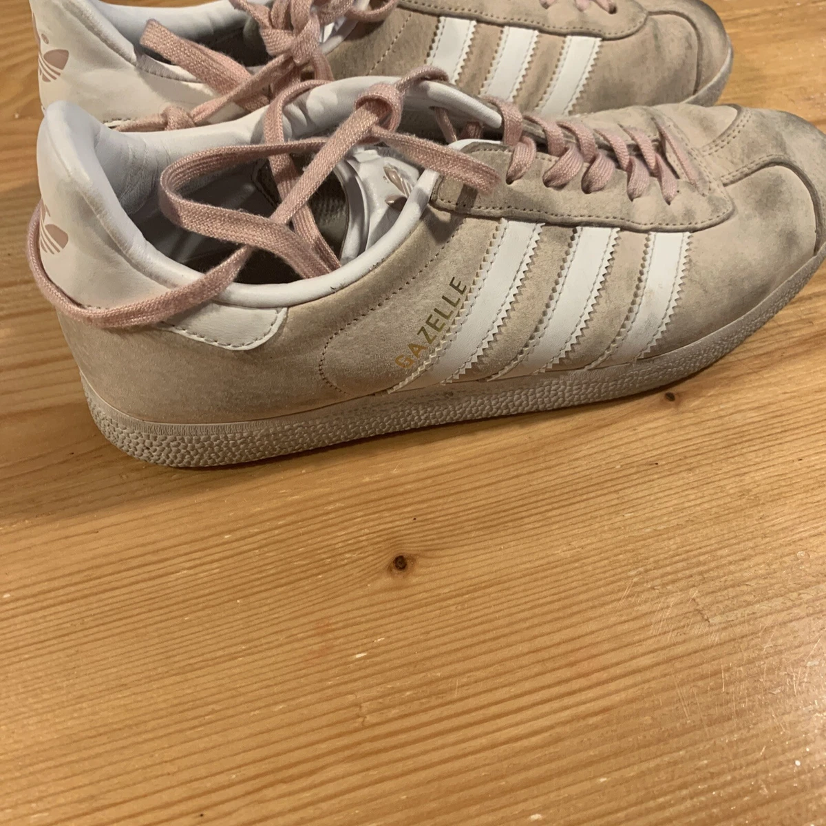 Adidas gazelle top off white womens