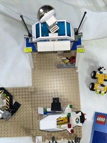 Vintage Lego Town Space Simulation Station 6455 100% Complete Instructions Port