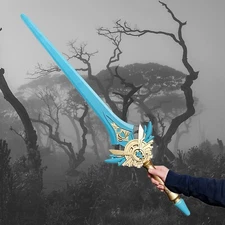 39 1/2" Genshin Fantasy Foam Sword Replica For Cosplay (Skyward Pride)