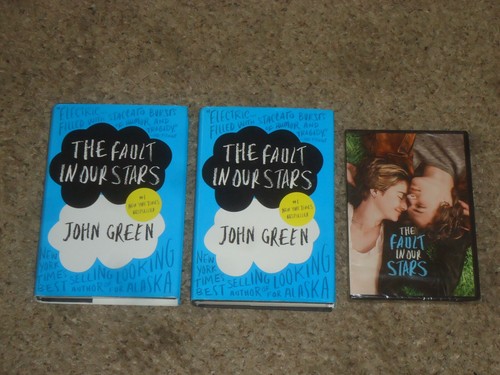 Lot 18 Fault in Our Stars John Green 17 Hardcover HC Novel DVD Teacher Class Set - 第 7/8 張圖片