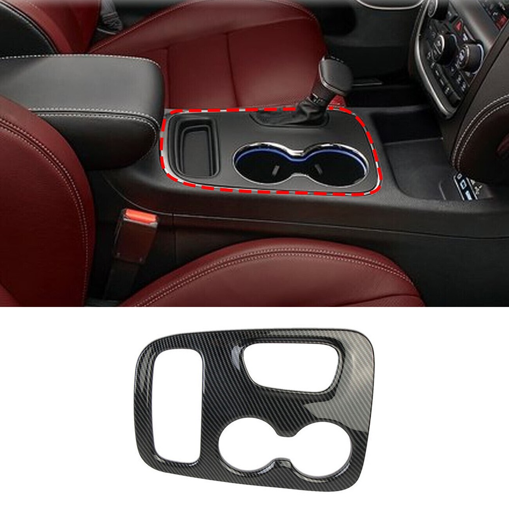 Carbon Fiber Gear Shift Panel Cover Trim for Dodge Durango 2018-2020 Accessories