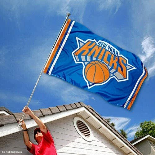 Knicks 3X5 Man Cave Flag New York Banner American Basketball USA Shipping 3 x 5 - Image 2 of 4