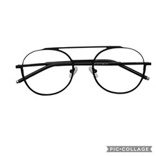 Ultralight Aviator Glasses Clear Lens Glasses Non-Prescription Eyewear Frame