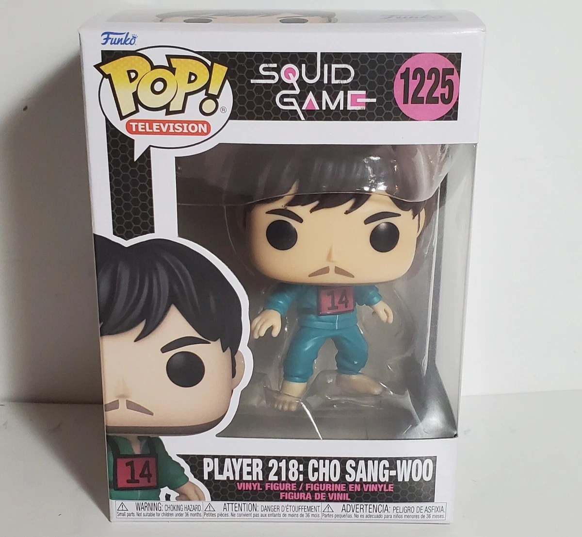 Funko POP TV: Squid Game- Player 218: Cho Sang-Woo, Multicolor : Funko: Toys & Games
