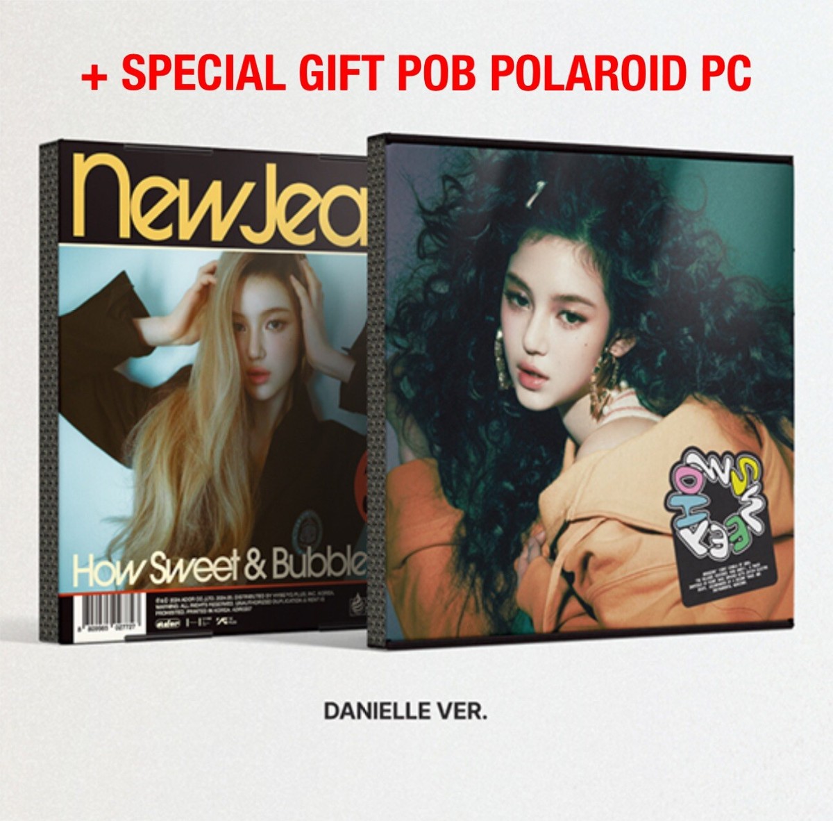 In Stock DANIELLE ver] NewJeans Double Single HOW SWEET Standard