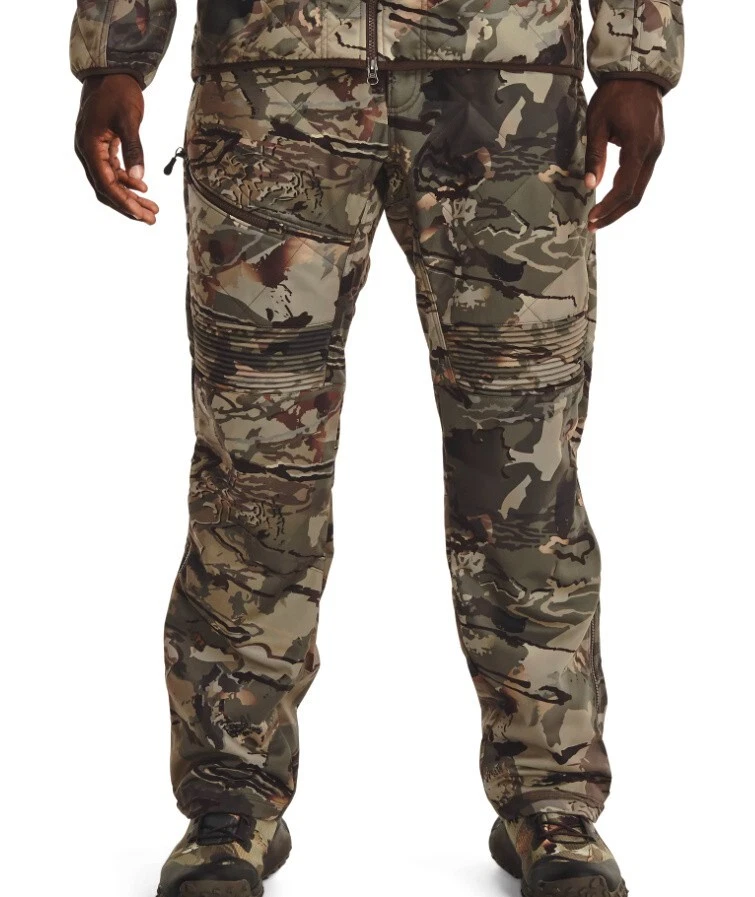 Under Armour 1365612 UA Men's XXL BROW TINE CGI® Forest 2.0 Camo Hunt Pants - Image 1 of 4