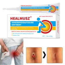 HEALMUSZ Hemorrhoid & Fissure Ointment Hemorrhoid Treatment Fissure Treatment