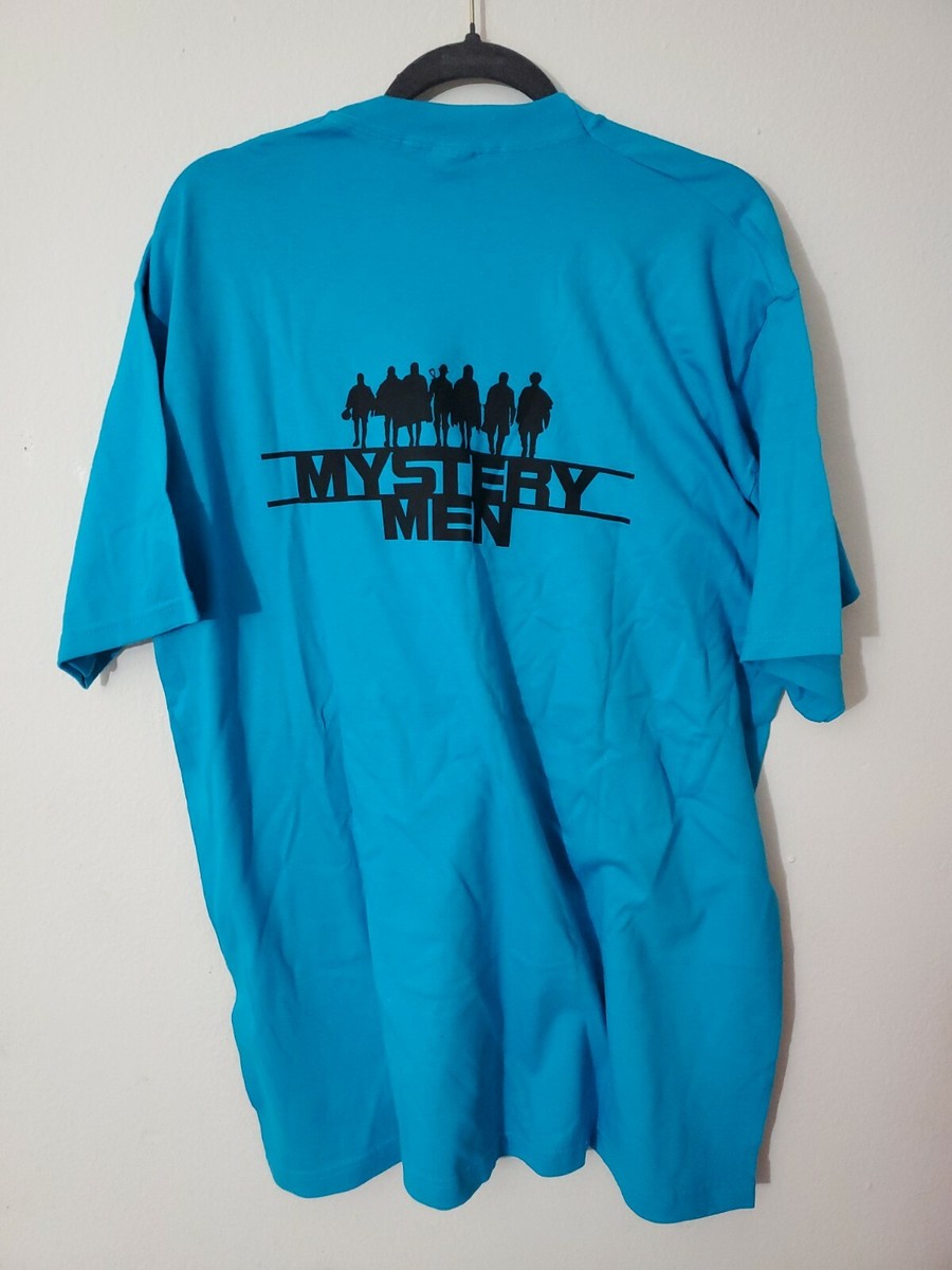 Vintage 1999 Mystery Men Movie Ben Stiller The Shoveler Mens XL