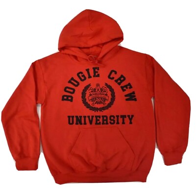 Fashion Nova Bougie Crew University Men's Red Hoodie - NEW