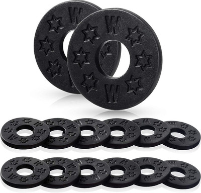 12 Pieces Guitar Strap Locks Silicone Strap Locks Rubber Guitar Strap Blocks Gui