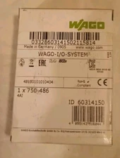 WAGO 750-486 4 Channel Analog Input - Fast Shipping from USA