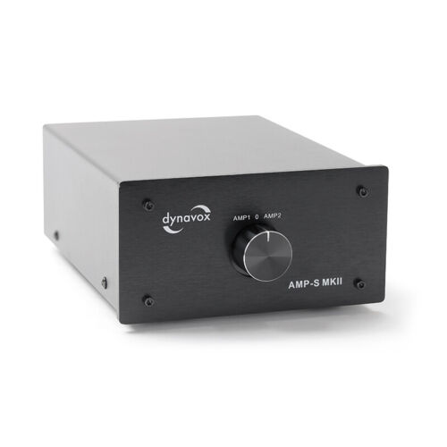 DYNAVOX AMP-S MKII Verstärker/Boxen Umschalter schwarz - Bild 3 von 8