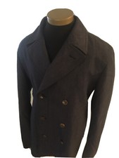 Gucci Peak Draper Double Jacket With Detachable Lining 52 Blue