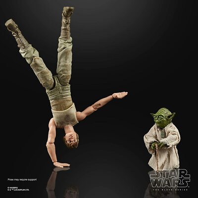 STAR WARS THE BLACK SERIES LUKE SKYWALKER & YODA (JEDI TRAINING) 6