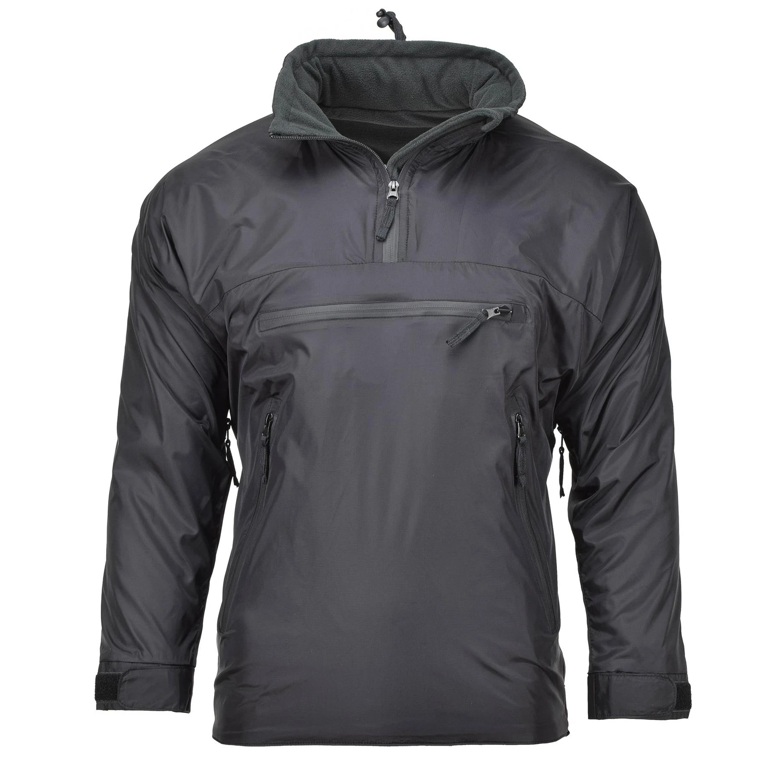 MFH thermal jacket lightweight hooded sportswear Anorak sports jacket black