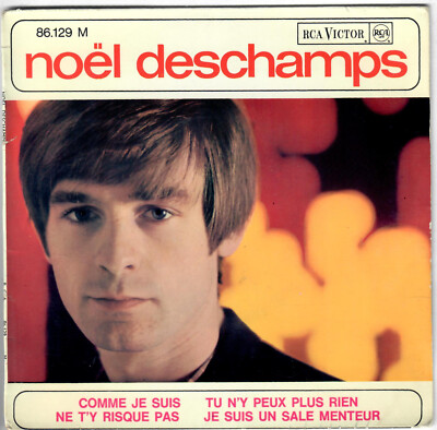 NOËL DESCHAMPS Comme je suis Ne t'y risk pas 1966 French 60s Mod YéYé EP 45T