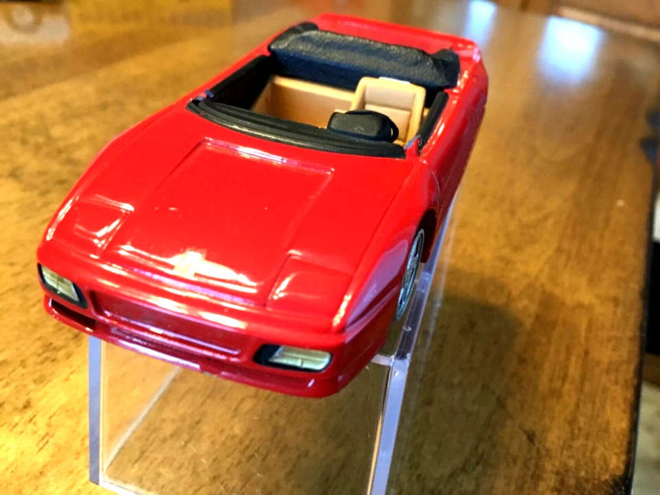 RARE! BBR 1/43 RED 1993 FERRARI 348 CABRIOLET  ITALY ( RETIRED ) AS IS AS SHOWN - Image 3 of 4