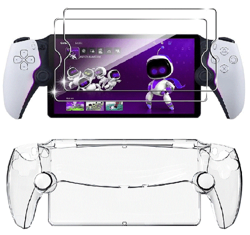 Clear Case & Screen Protector for PS5 Playstation Portal Handheld Remote Player - Picture 16 of 22