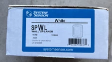 System Sensor Wall Speaker SPWL White