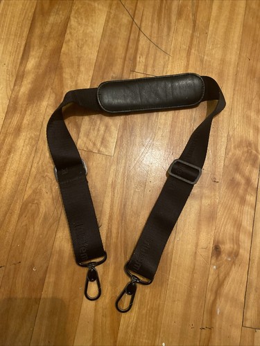 Lululemon Logo Replacement Bag Strap Adjustable Black - Picture 6 of 7