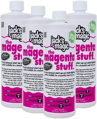 Jack's Magic The Magenta Stuff 32oz. (Pack of 4)