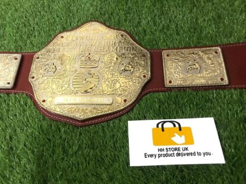 WWE Ric Flair World Heavyweight Champion 2mm Thick Brass Metal Belt - Picture 2 of 5