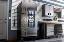 4 ft Busch Ice wall sticker mancave garage decor gift ideas