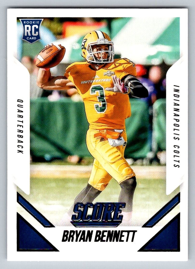 2015 Score - Rookie First Down #375 Bryan Bennett /10 (RC)