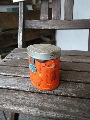 * Blechdose Haus Neuerburg Overstolz 48 Cigaretten Virginia Tropen Packung - Bild 5 von 9