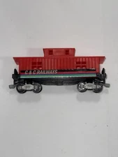 C & C Railways Miniature Caboose Toy