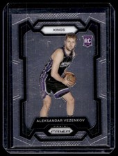 2023-24 Panini Prizm Aleksandar Vezenkov RC #281 Sacramento Kings